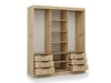 Kledingkast Fresno 184 (Artisan eiken)