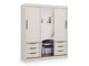 Kledingkast Fresno 184 (Beige)