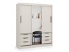 Kledingkast Fresno 184 (Beige)