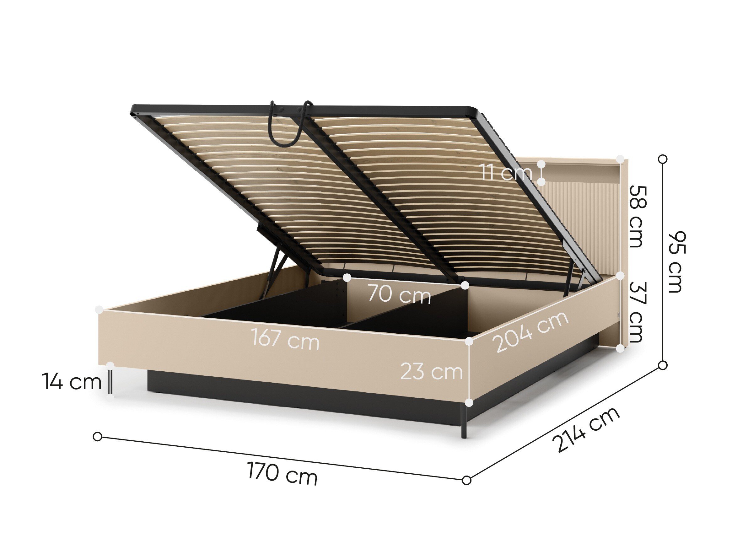 Bed Lorfera 107