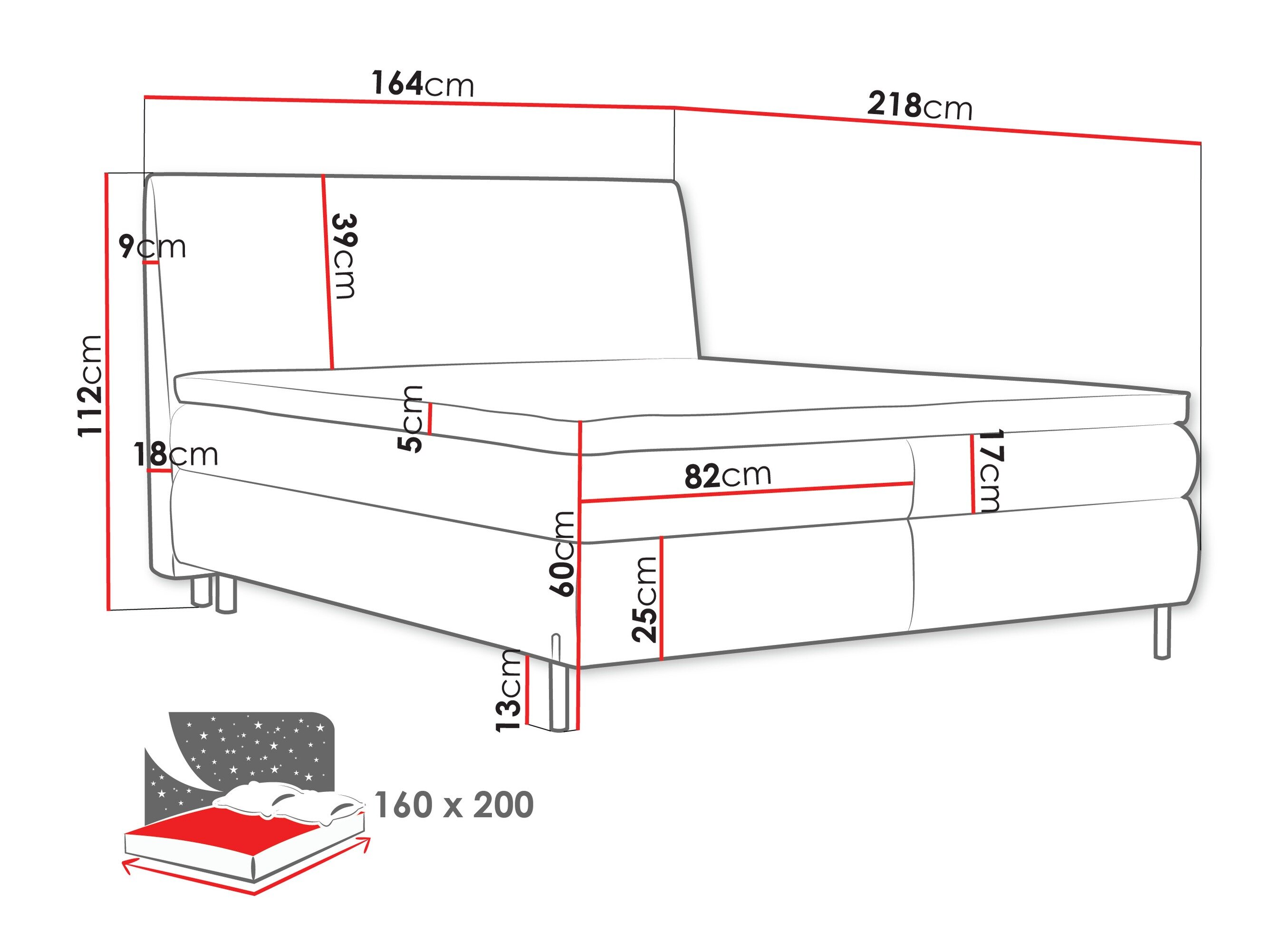 Boxspring Portage 113 (Adventure 01)