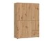 Kledingkast Torfiou 116 (Artisan eiken)