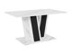 Salontafel Goodyear 138 (Wit marmer + Zwart)
