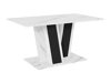 Salontafel Goodyear 138 (Wit marmer + Zwart)
