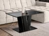 Salontafel Goodyear 138 (Zwart marmer + Zwart)