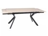 Tafel Detroit 1039 (Licht travertin)
