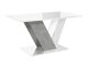 Salontafel Goodyear 142 (Glanzend wit + Beton)