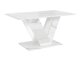 Salontafel Goodyear 142 (Wit marmer + Glanzend wit)