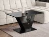 Salontafel Goodyear 142 (Zwart marmer + Zwart)