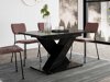Tafel Goodyear 141 (Zwart marmer + Zwart)