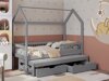 Bed Henderson 166 (Grijs)