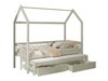 Bed Henderson 166 (Licht olijfboom)