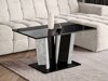 Salontafel Goodyear 143 (Glanzend zwart + Beton)