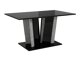Salontafel Goodyear 143 (Glanzend zwart + Beton)