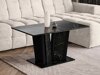 Salontafel Goodyear 143 (Zwart marmer + Zwart)