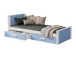 Bed Henderson 116 (Wit + Blauw)