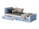 Bed Henderson 116 (Wit + Blauw)