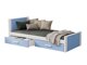 Bed Henderson 116 (Wit + Blauw)