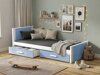 Bed Henderson 116 (Wit + Blauw)