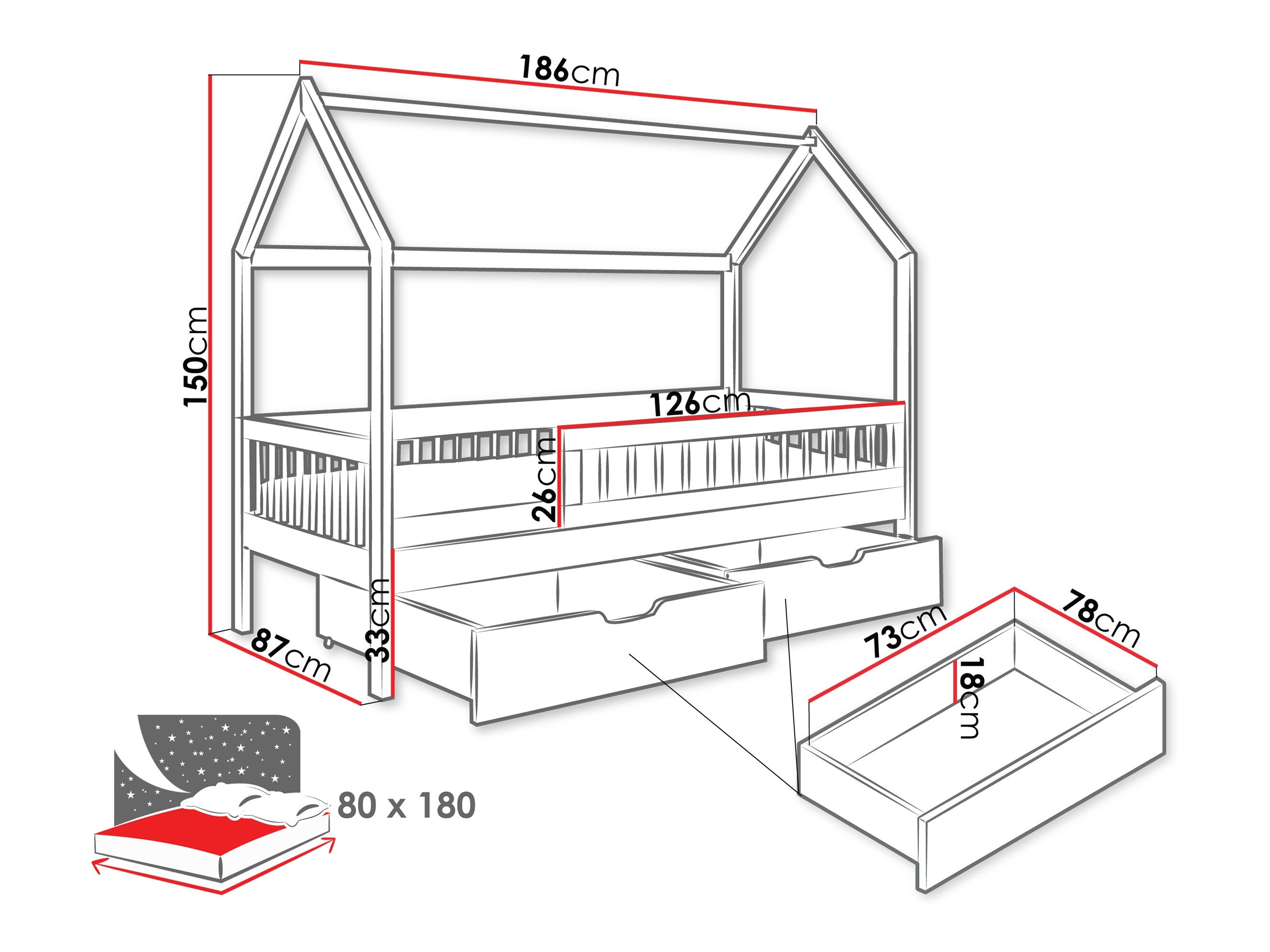Bed Henderson 167 (Beuk)