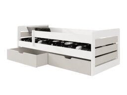 Bed Henderson 173 (Wit + Kasjmier)