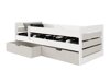 Bed Henderson 173 (Wit + Kasjmier)