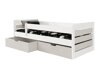 Bed Henderson 173 (Wit + Kasjmier)