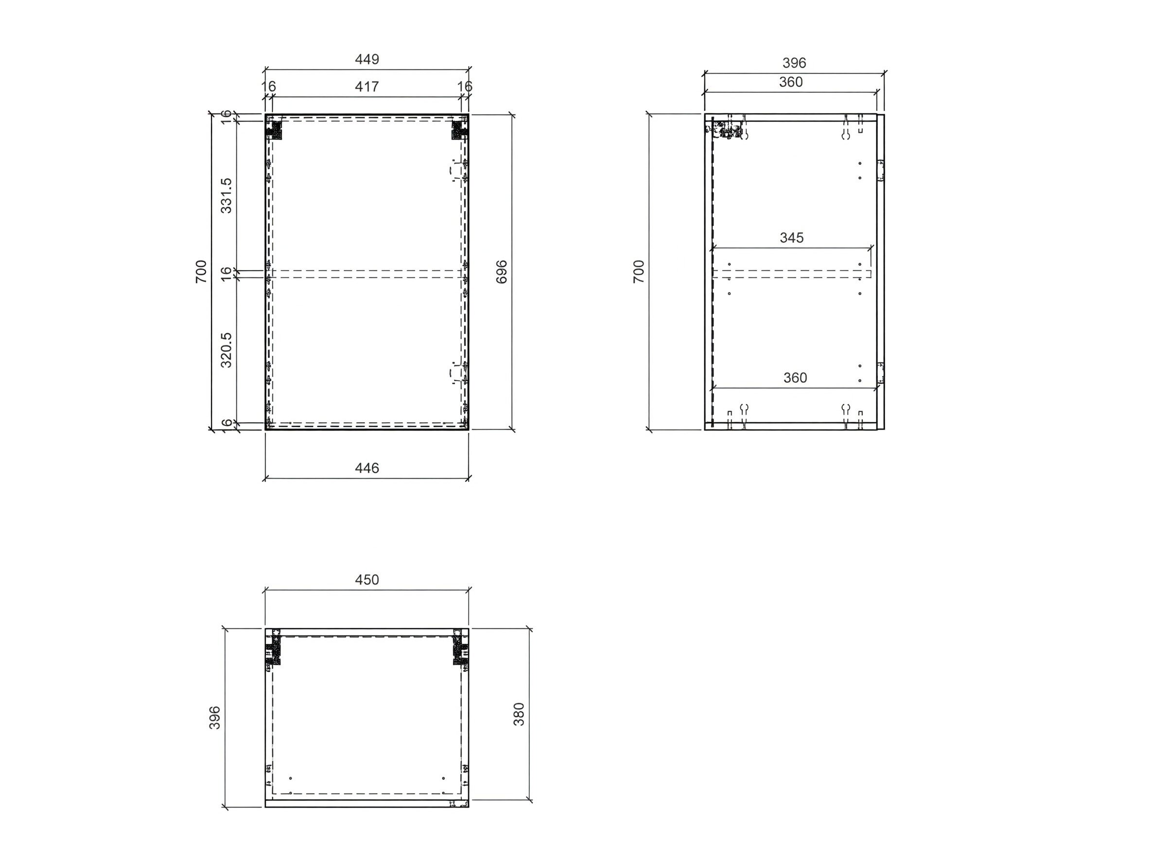 Wandkast Floveni 106