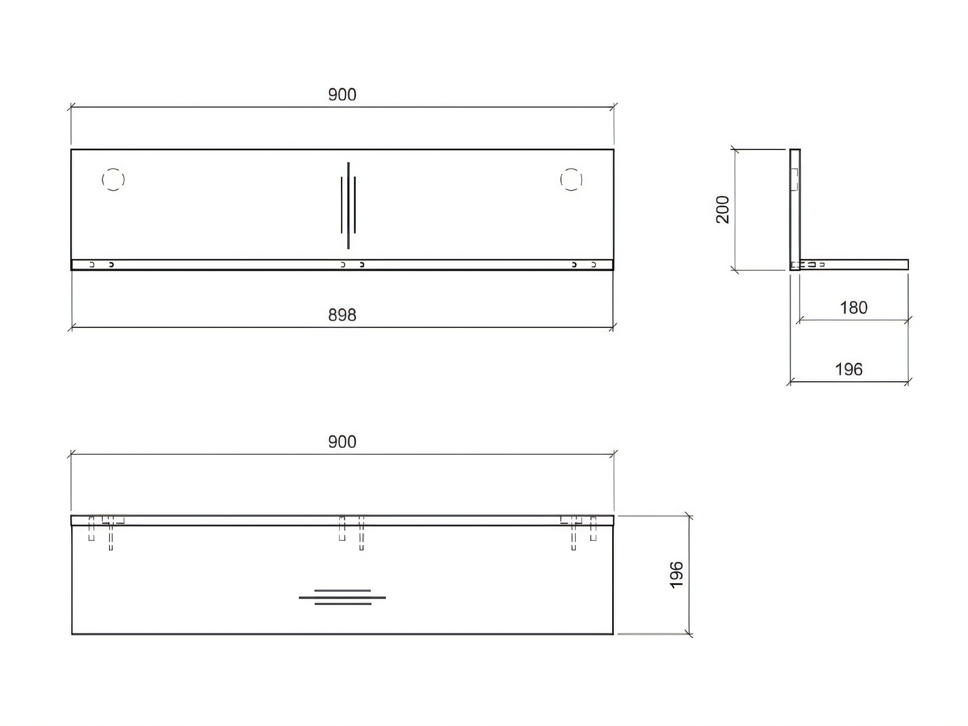 Wandplank Floveni 103