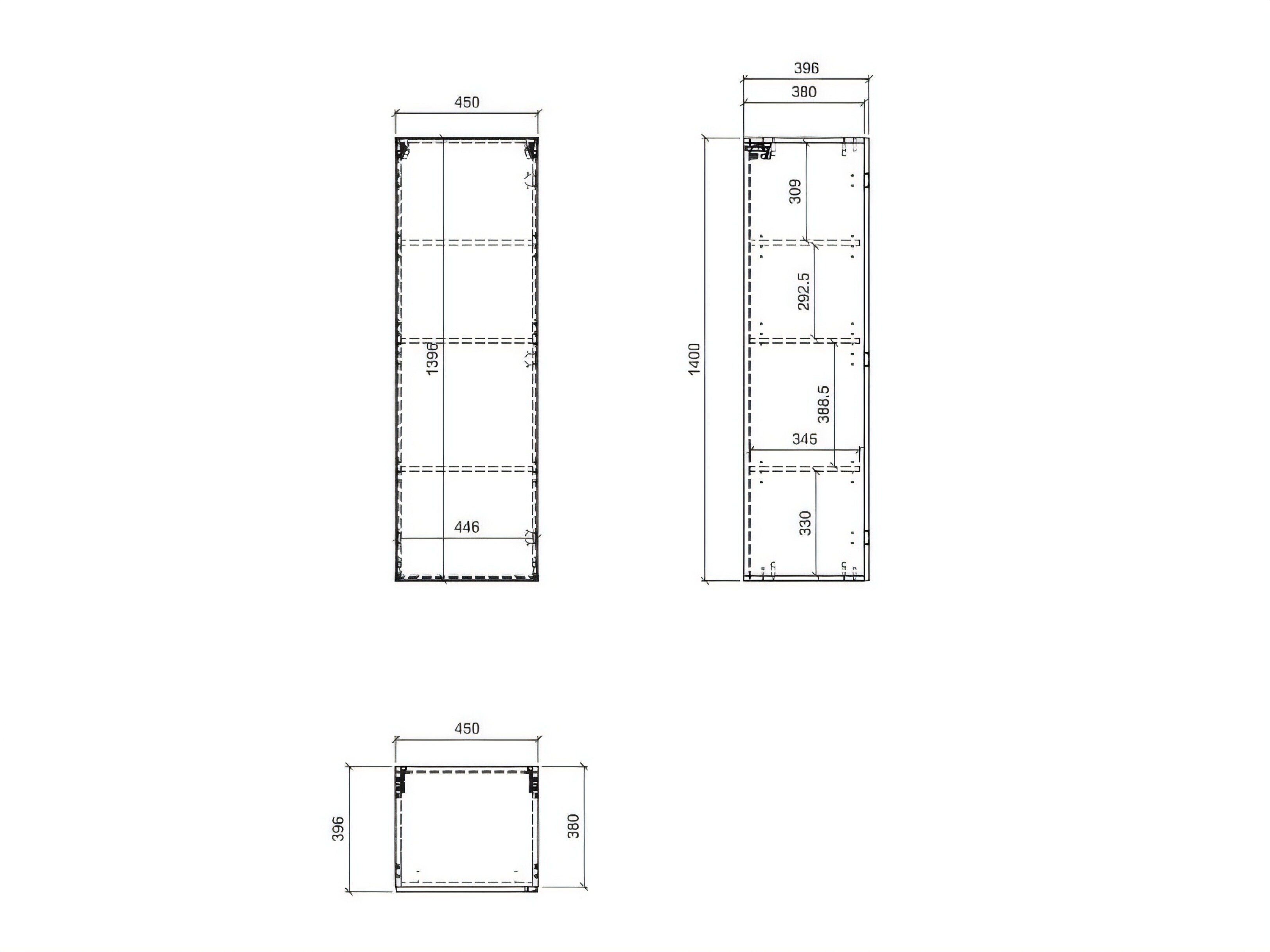 Wandkast Floveni 111