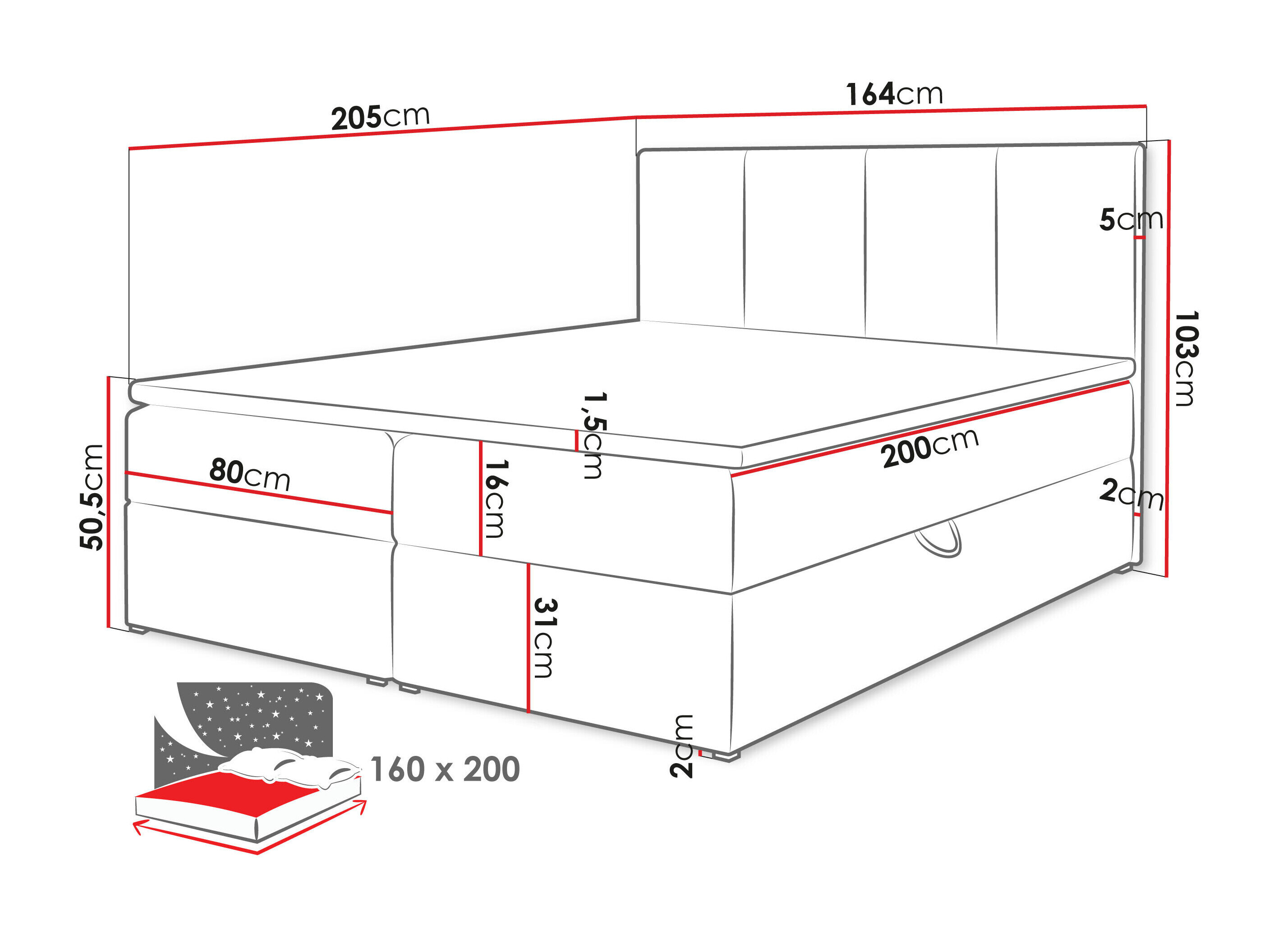 Boxspring Oppidum (Lambi 04)