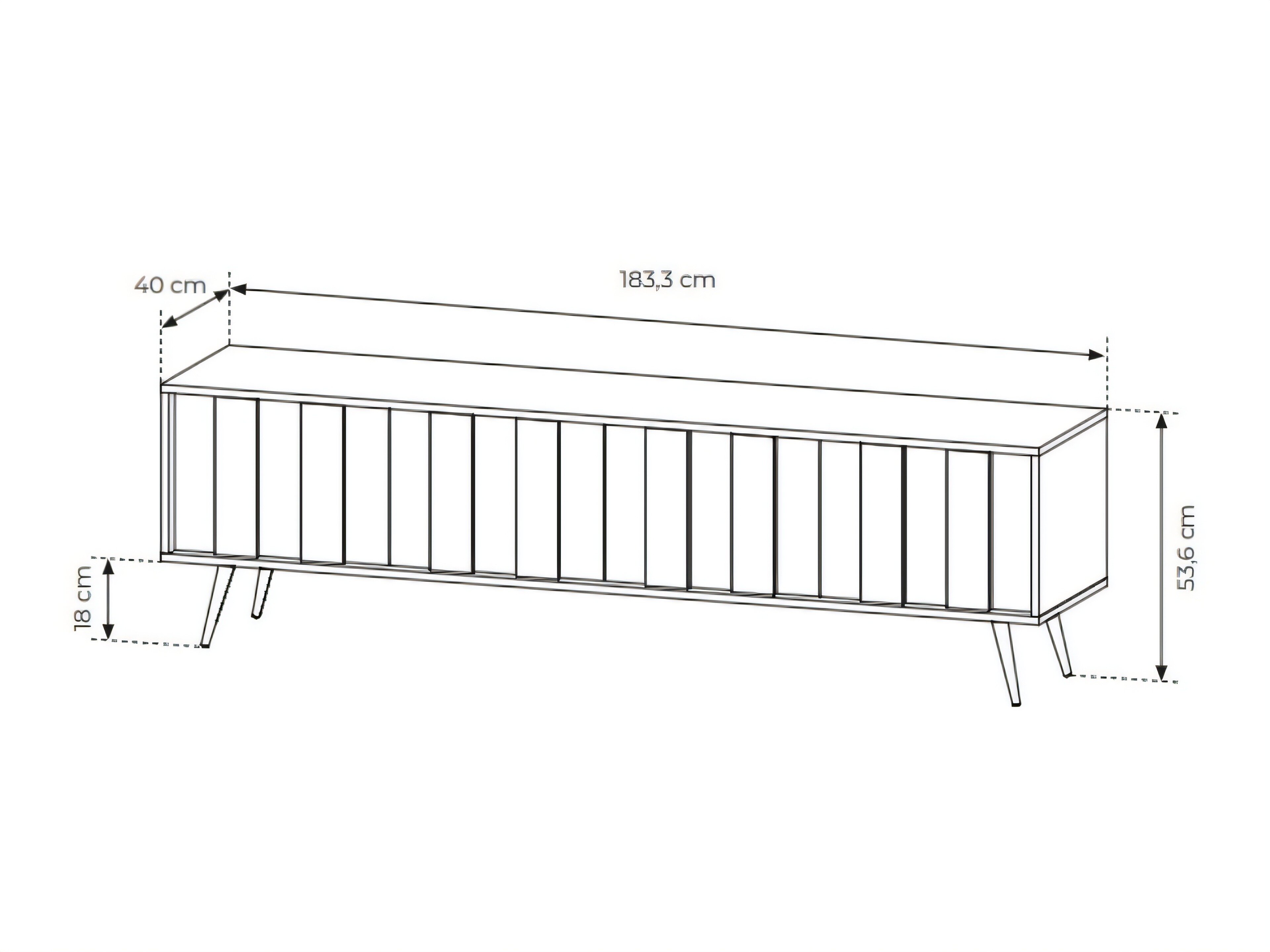 TV-meubel Levseve 103