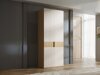 Kledingkast Toledo 145 (Eiken + Beige)