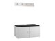 Gangmeubelset Hartford 384 (Wit)