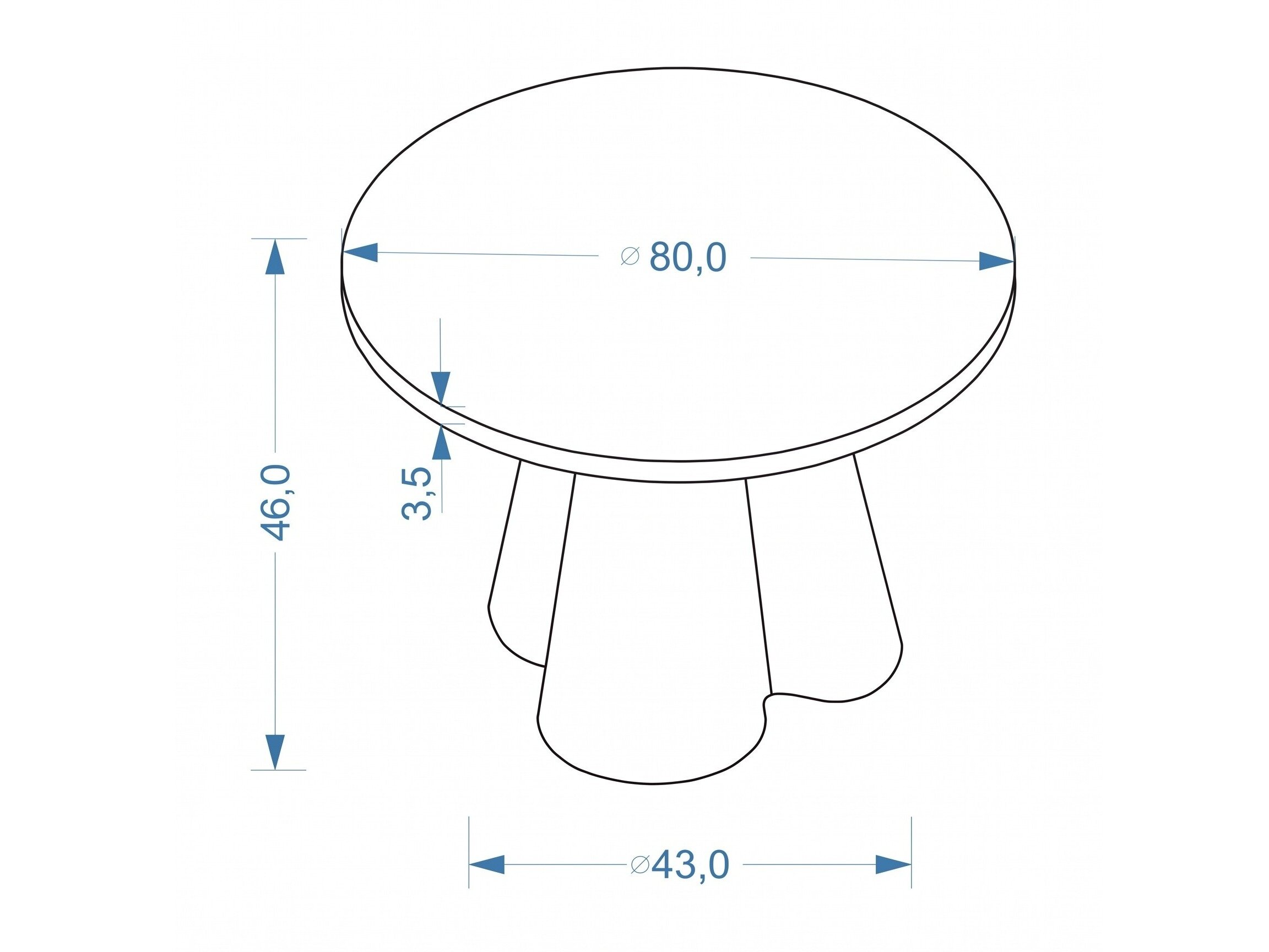 Salontafel Houston 2200