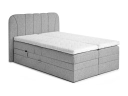 Boxspring Norman 127 (Grijs)