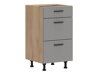 Modulaire kast met lades Ati Grey Artisan 105