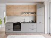 Modulaire spoelbakkast met deuren Ati Grey Artisan 103