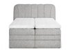 Boxspring Norman 127 (Grijs bruin)