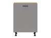 Modulaire kast met deuren Ati Grey Artisan 106