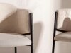 Stoel Dallas 5354 (Beige + Zwart)