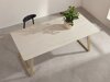 Tafel Dallas 5355 (Beige + Gouden)