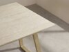Tafel Dallas 5355 (Beige + Gouden)