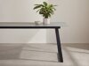 Tafel Dallas 5355 (Grijs + Zwart)