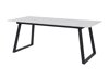 Tafel Dallas 5355 (Wit marmer + Zwart)