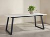 Tafel Dallas 5355 (Wit marmer + Zwart)
