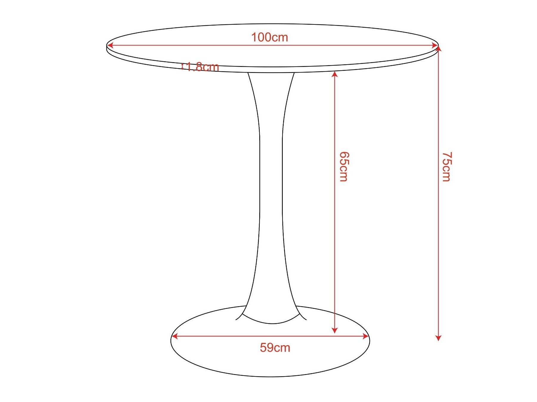 Tafel Dallas 4942 (Beige)