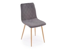 Stoel Houston 1731 (Donkergrijs + Licht hout)