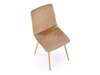 Stoel Houston 1731 (Lichtbruin + Licht hout)