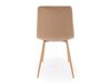 Stoel Houston 1731 (Lichtbruin + Licht hout)